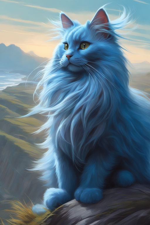 ArtStation - Smurf Cat Fanart by Joceima