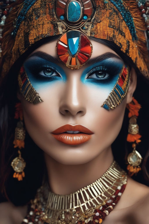 egyptian goddess makeup