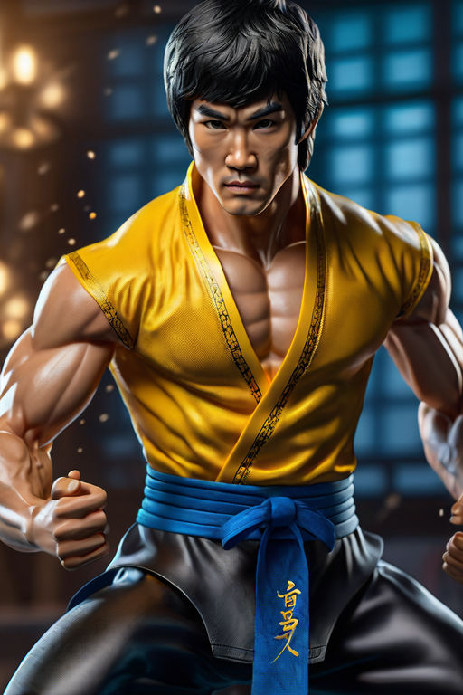 ArtStation - Bruce Lee Speed Draw