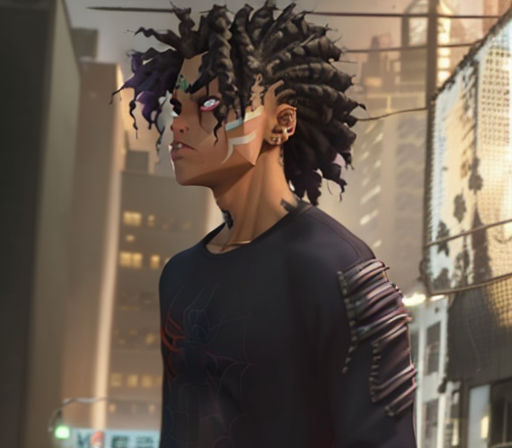 Custom Black Anime Characters Male