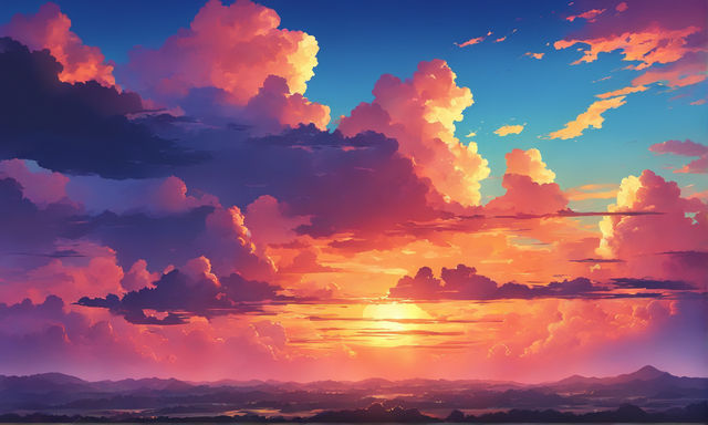 Anime Cloud Wallpapers - Top Free Anime Cloud Backgrounds - WallpaperAccess  | Clouds, Sky art, Cloud wallpaper