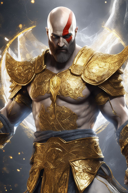 god of war kratos body