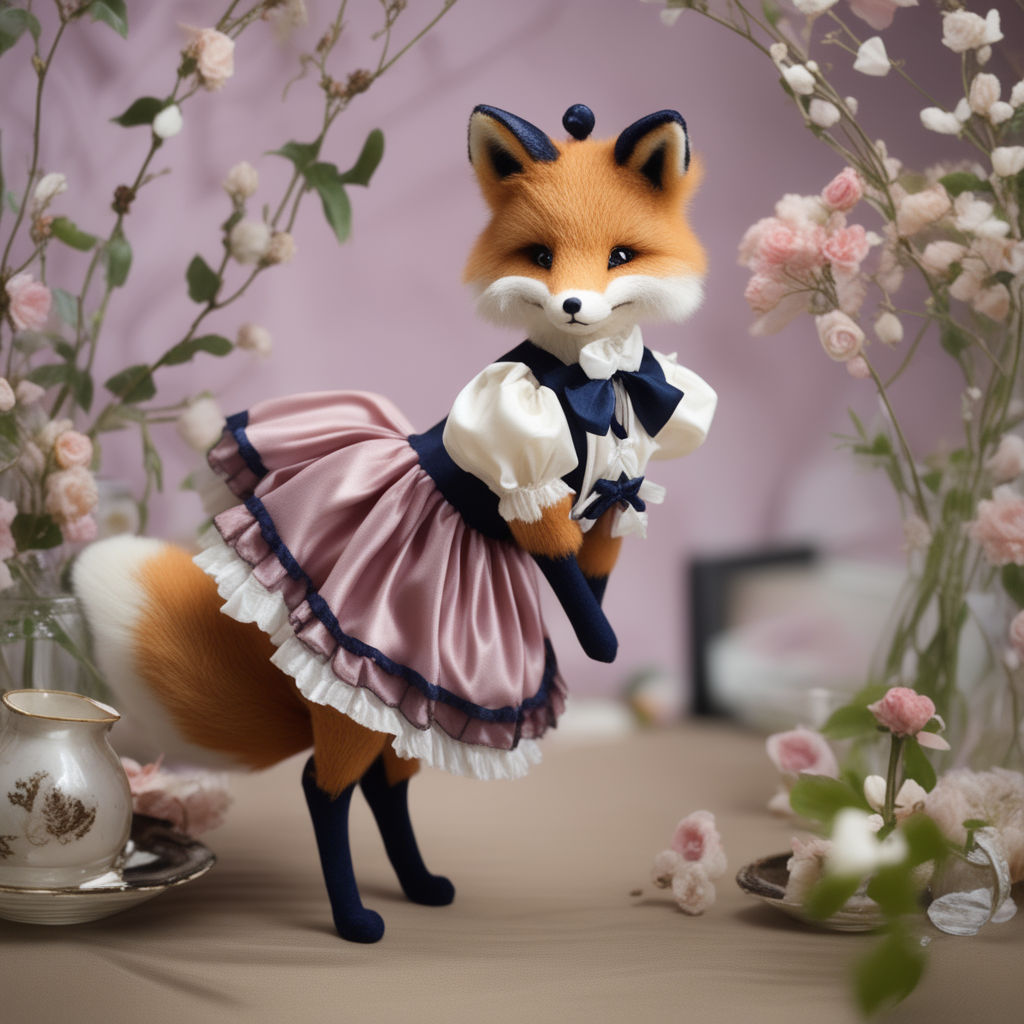 ✦AriCottonCandy✦ — Fundy with tiny foxes! I like the idea that