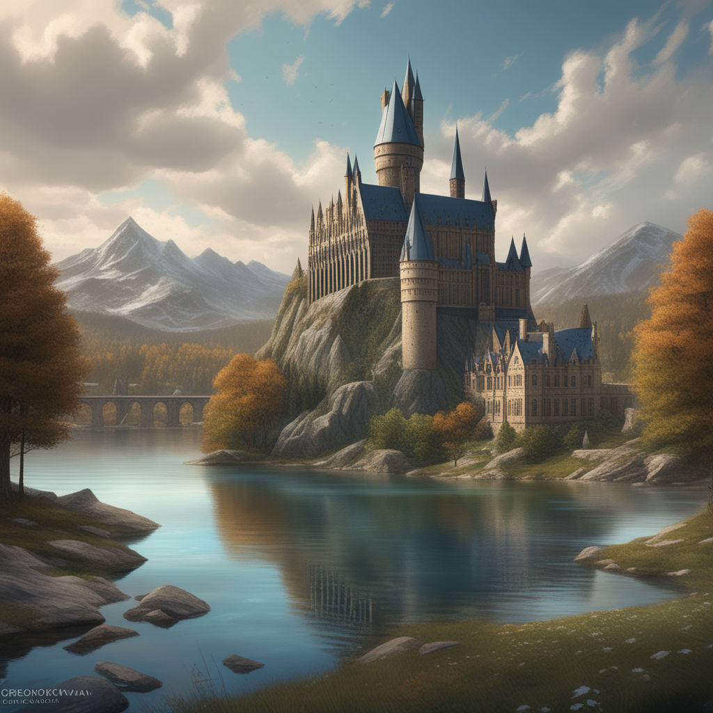 harry potter castle background