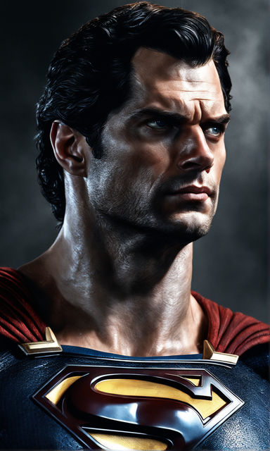 ArtStation - The best Superman is the great Henry Cavill.