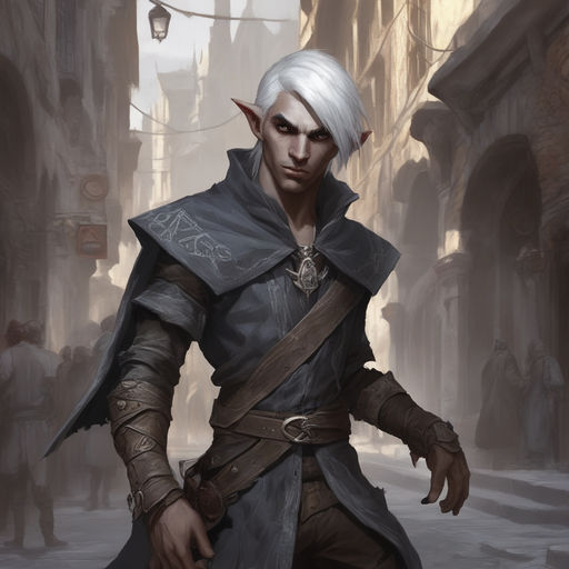 eladrin rogue male