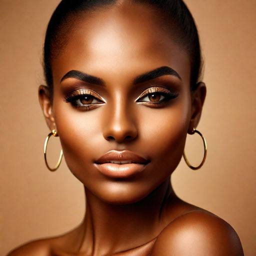 Models  Beautiful girl face, Brown skin girls, Beautiful black women