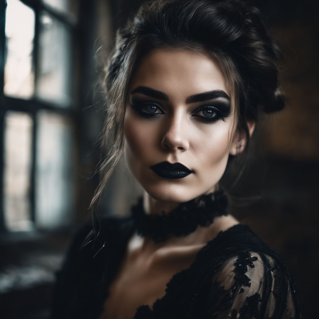 dark gothic makeup - Playground