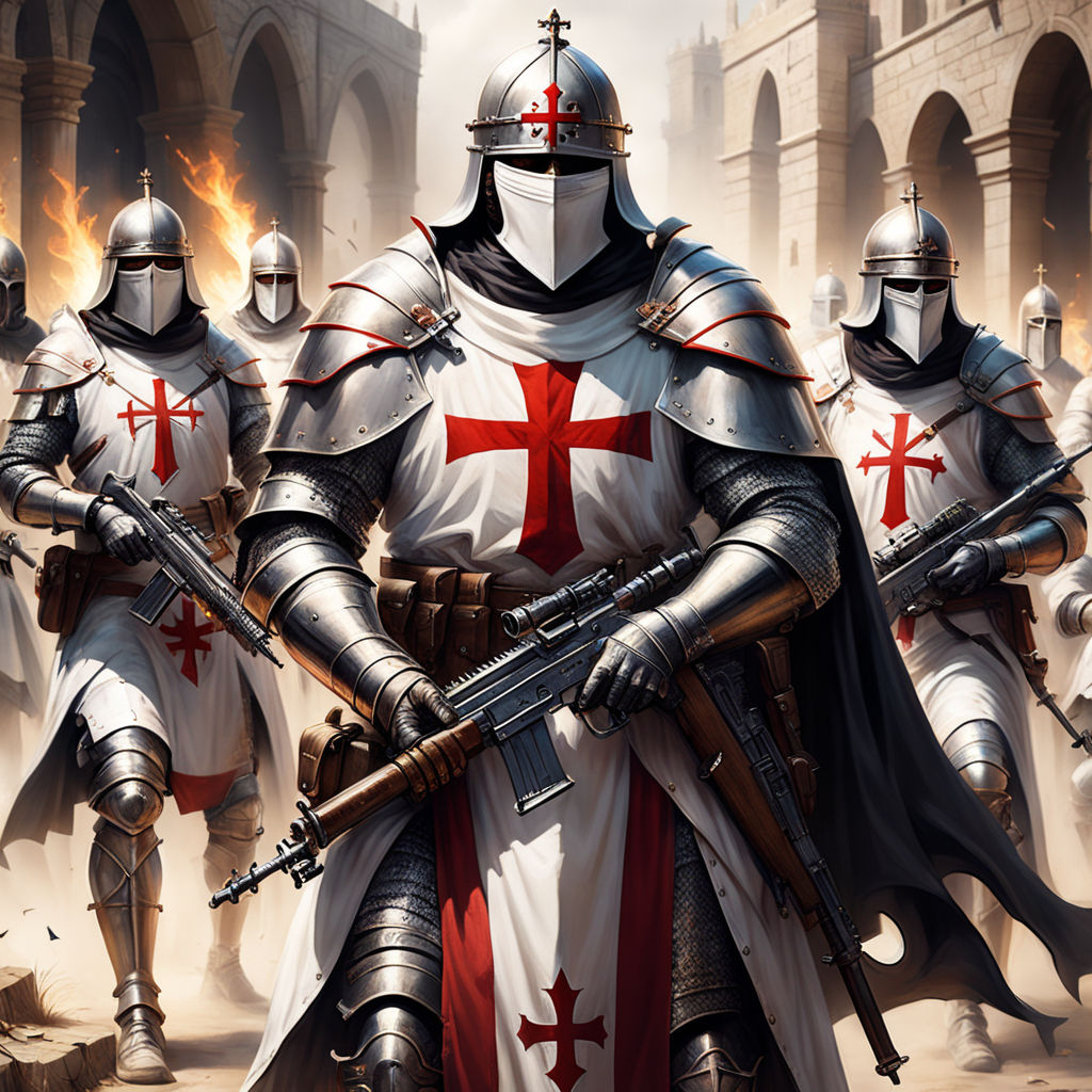 crusader knight templar wallpaper