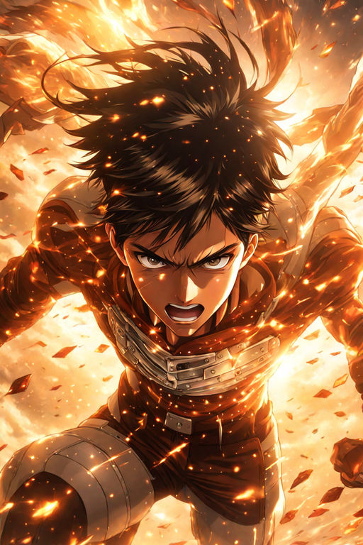 AI Art: Colossal Titan - Shingeki No Kyojin by @RM