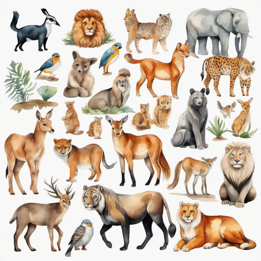 playground background clipart of animals