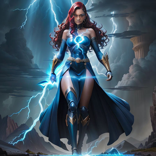 lightning mage female