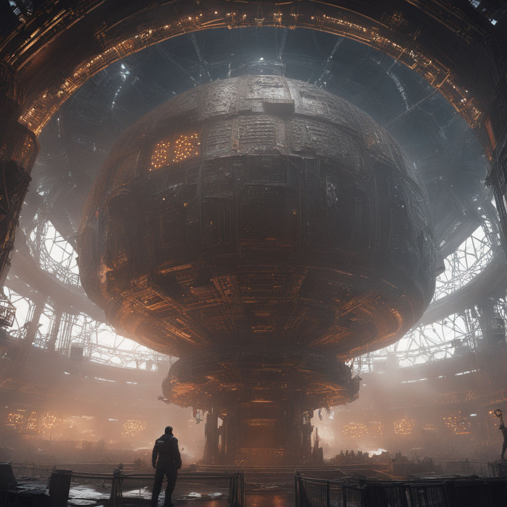 Dyson Sphere Sci-Fi Megastructure | CGTrader