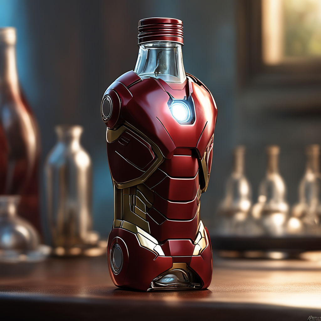 IRON MAN' Water Bottle