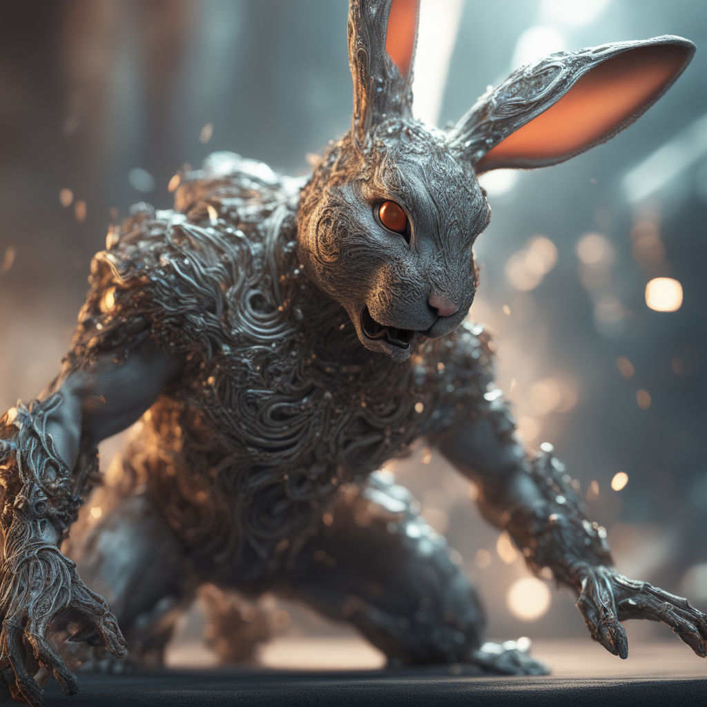 ArtStation - Zombie rabbit