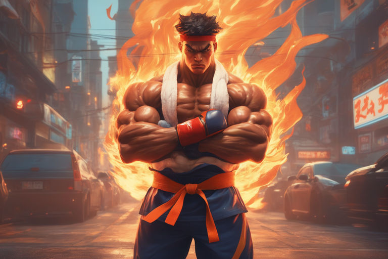 street fighter wallpaper evil ryu