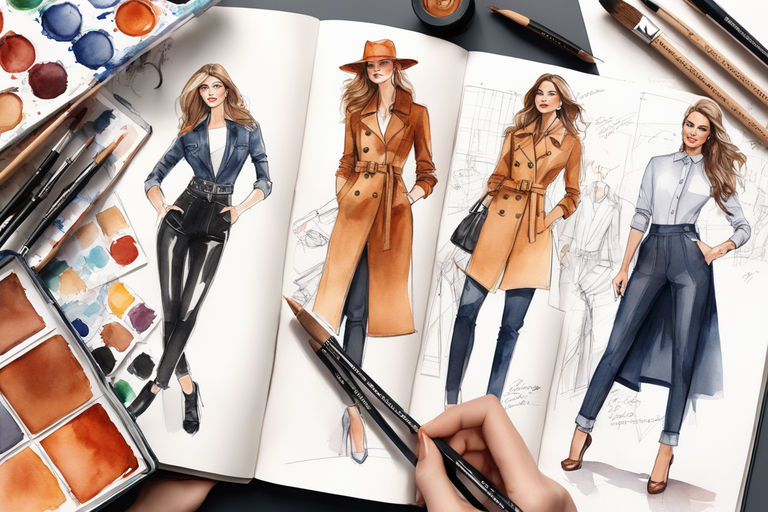 Illustrator for Fashion Design  Add Movement to a Flat Sketch