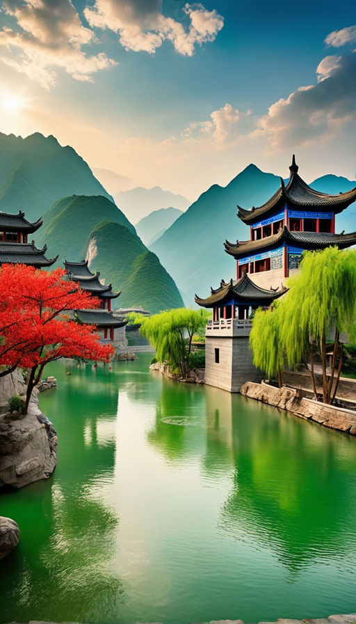 beautiful china landscape hd