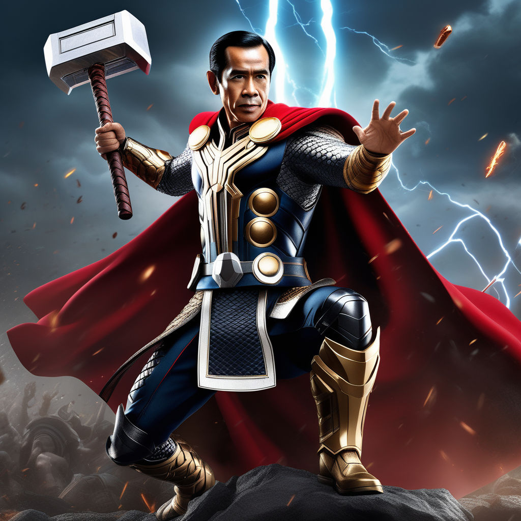 ArtStation - Thor Marvel Strike Force - Love and Thunder skin