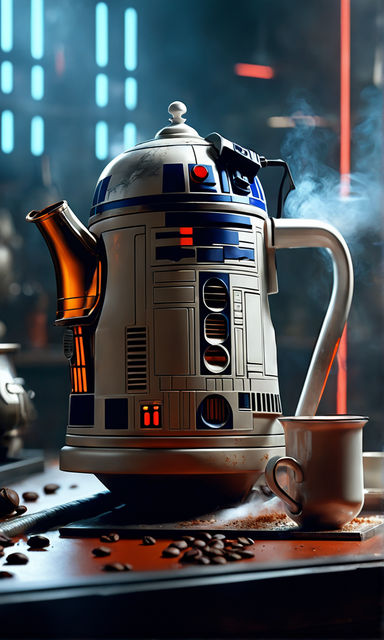 Star Wars R2-D2 Coffee Press