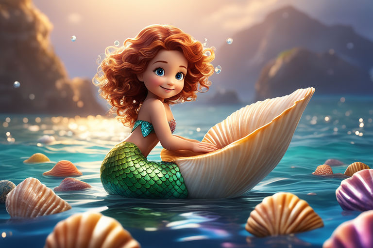 Disney Style Mermaid: Animated Slideshow! 