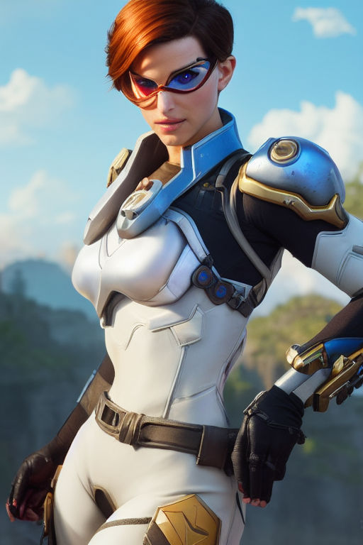 Overwatch 4k Tracer Pouty Lips Wallpaper