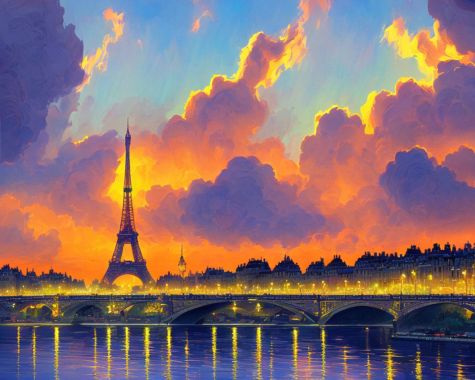 Eiffel Tower Wall Art: Prints, Paintings & Posters | Art.com