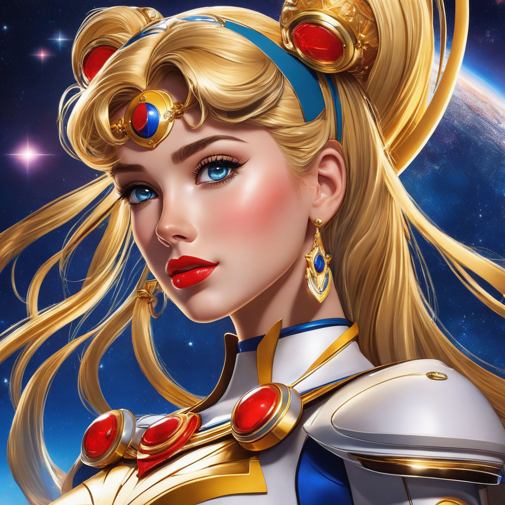 Sailor Moon: Artista brasileiro cria versão realista de Usagi Tsukino