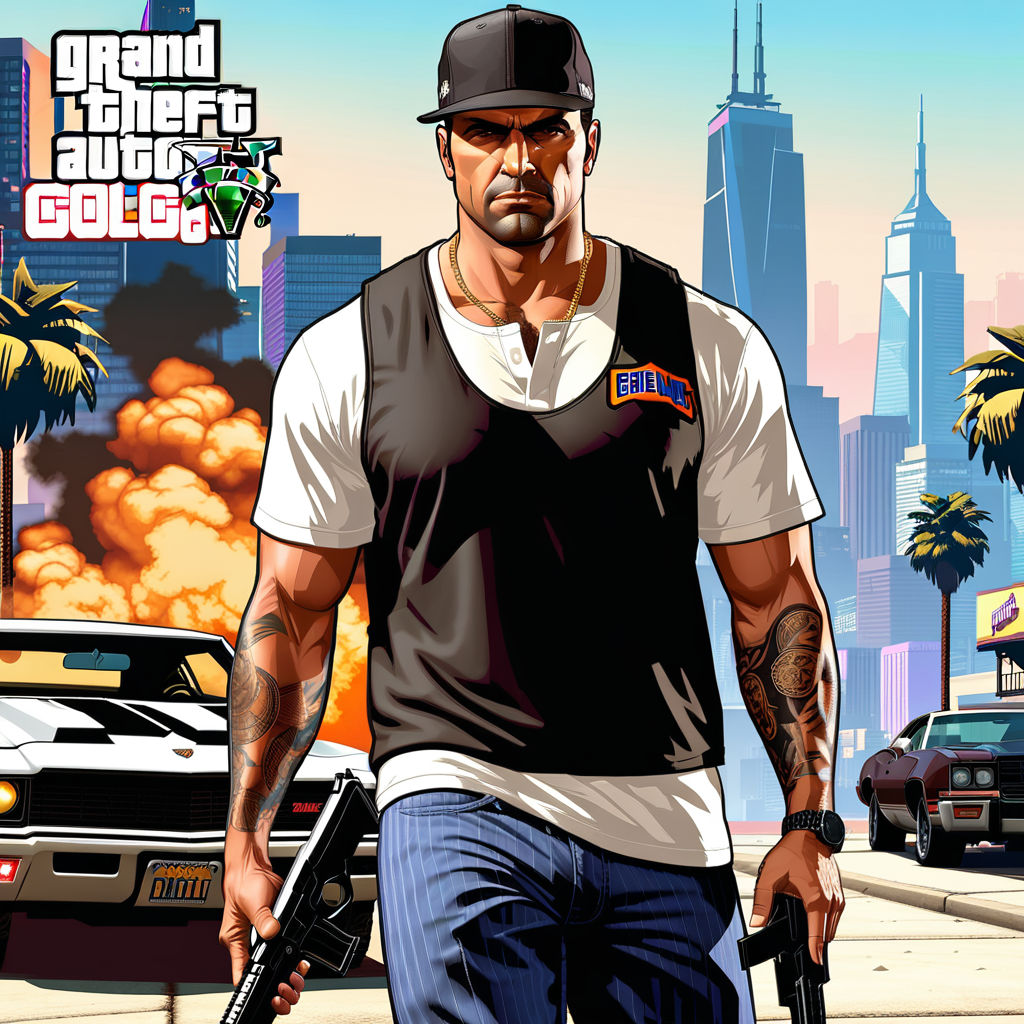 grand theft auto cover art gta 5 - Playground