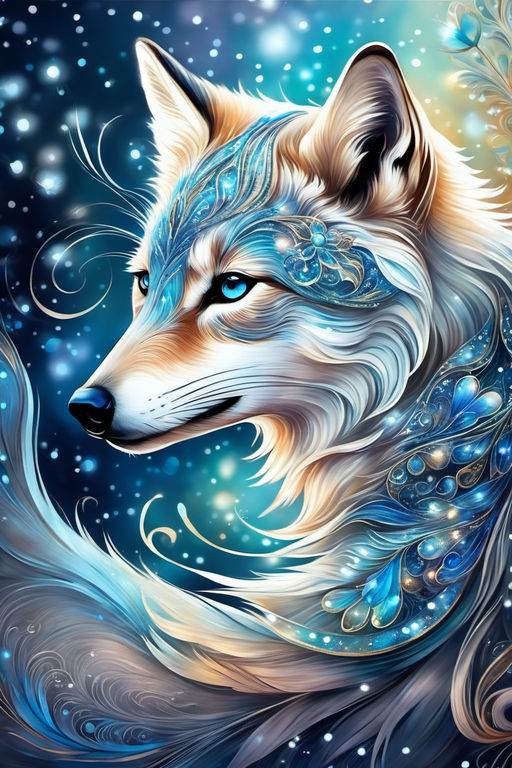 Cute Little Hyperrealistic Anime Wolf AI Generated PNG Images | JPG Free  Download - Pikbest