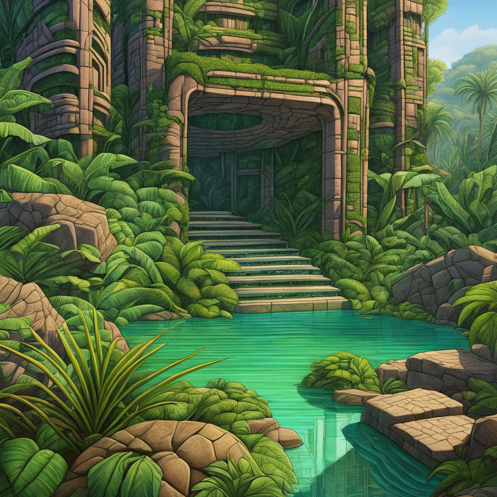 ArtStation - Temple Run 2: Lost Jungle Environment Work