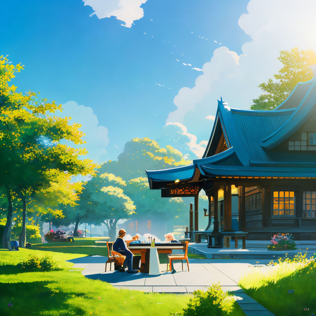 Makoto Shinkai's light-filled environments - Playground