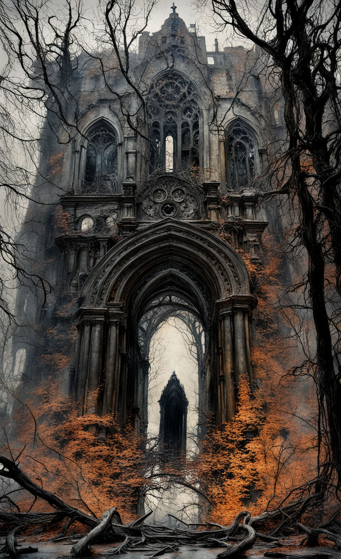 dark fantasy architecture