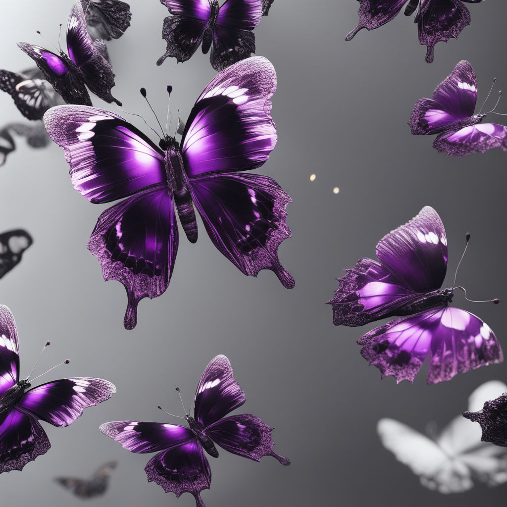 dark purple butterfly wallpaper