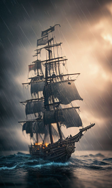 Ocean Ship Live Wallpaper - free download