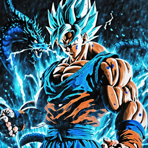 Goku ssj blue kaioken dbz version SonXicor - Illustrations ART street