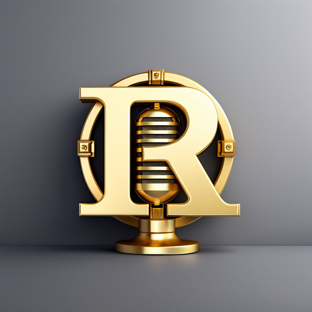 Rj letter initial with royal luxury logo template Vector Image