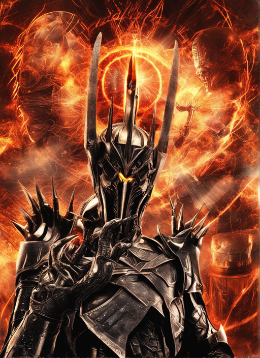 Wallpaper : Sauron, The Lord of the Rings, fantasy art 1000x1344 -  CyborgSamuraiV - 1980897 - HD Wallpapers - WallHere