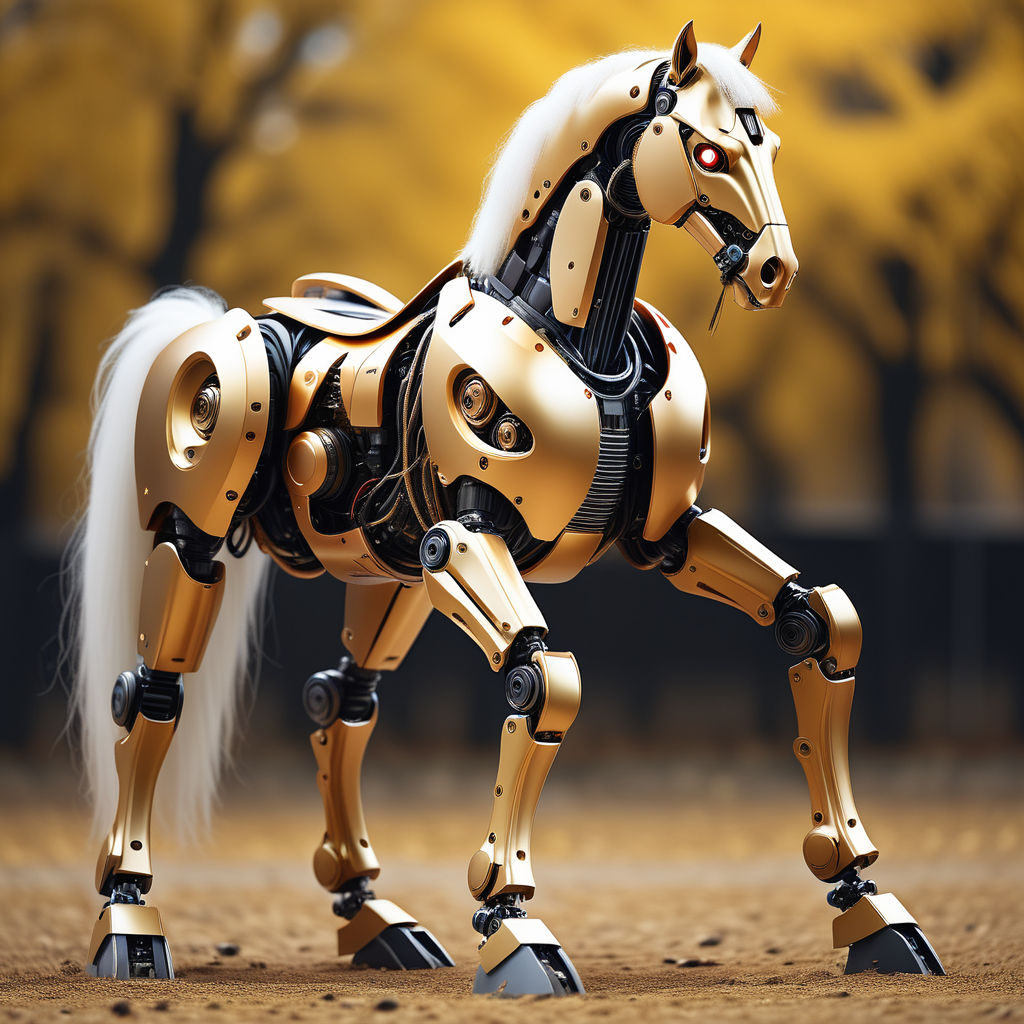 galaxy rangers robot horse - Playground