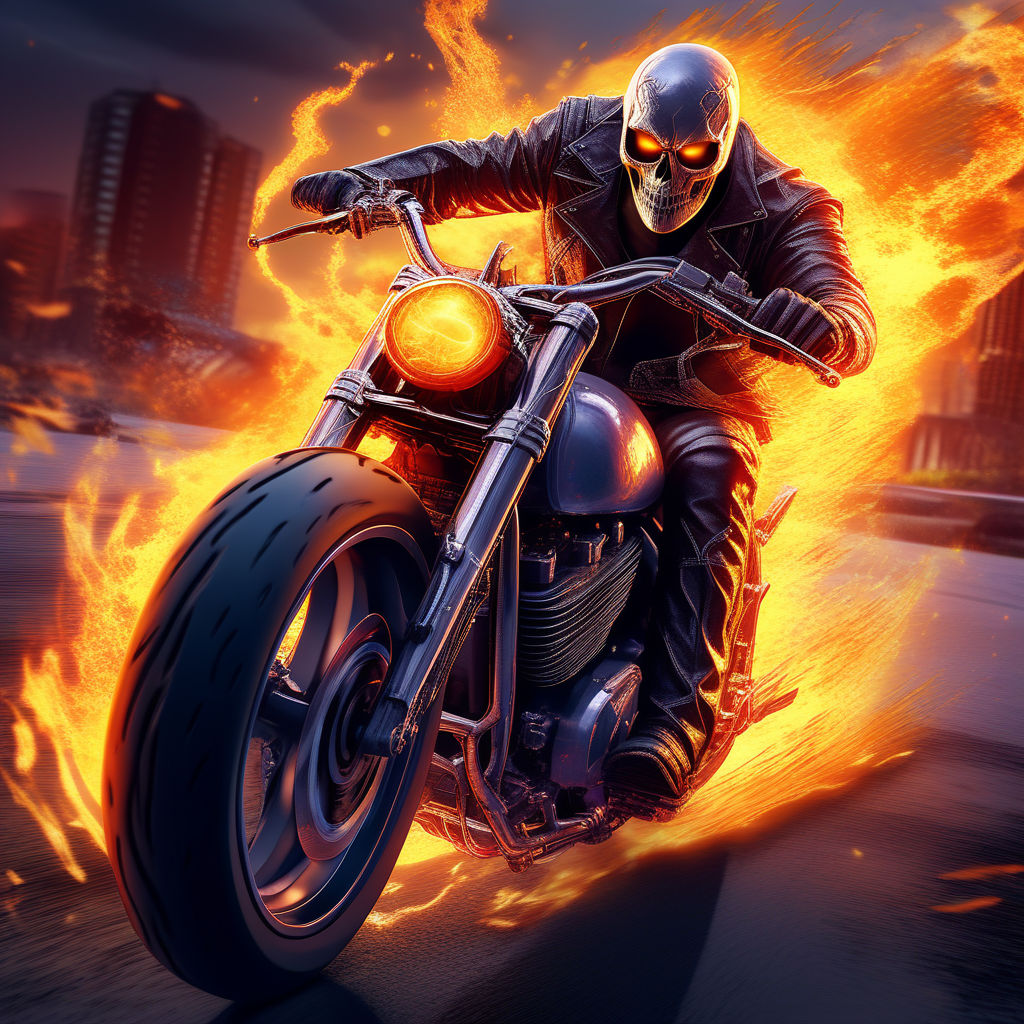 Ghost Rider (Johnny Blaze) YouTube Drawing Film, youtube, film, art png |  PNGEgg