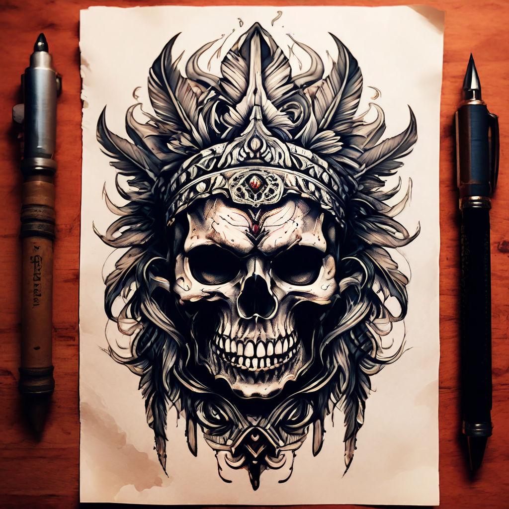 I will create realistic tattoo design with detailed line art - Tattoo Ideas