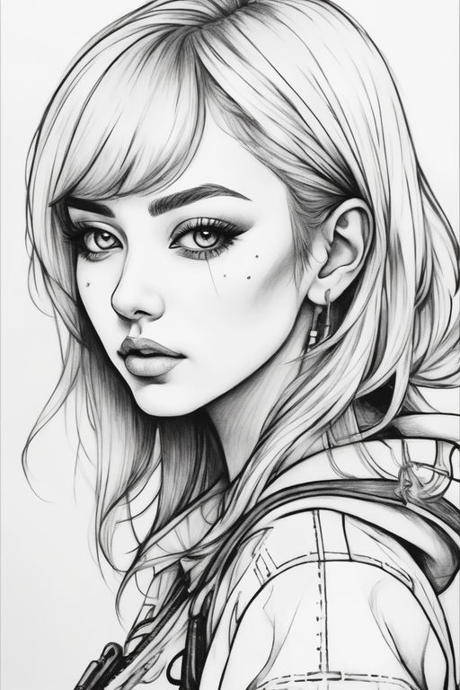 ArtStation - Color Book - portrait - realistic & cartoon style