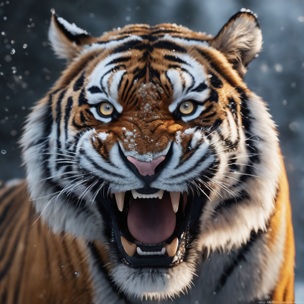 Wallpaper 4k Tiger Face Man 4k Wallpaper