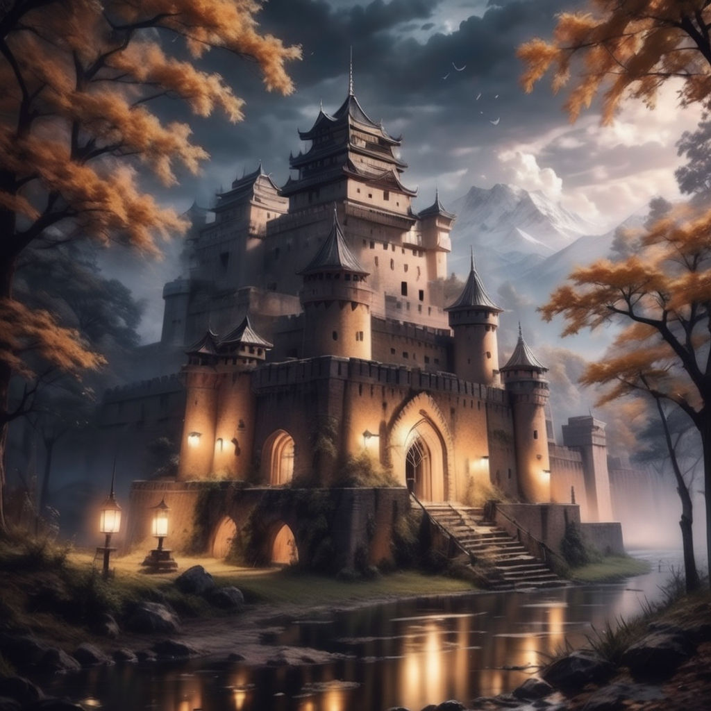 Massive Castles Concept Art Collection: Best Castle Innovative Art Made  Possible By Midjourney