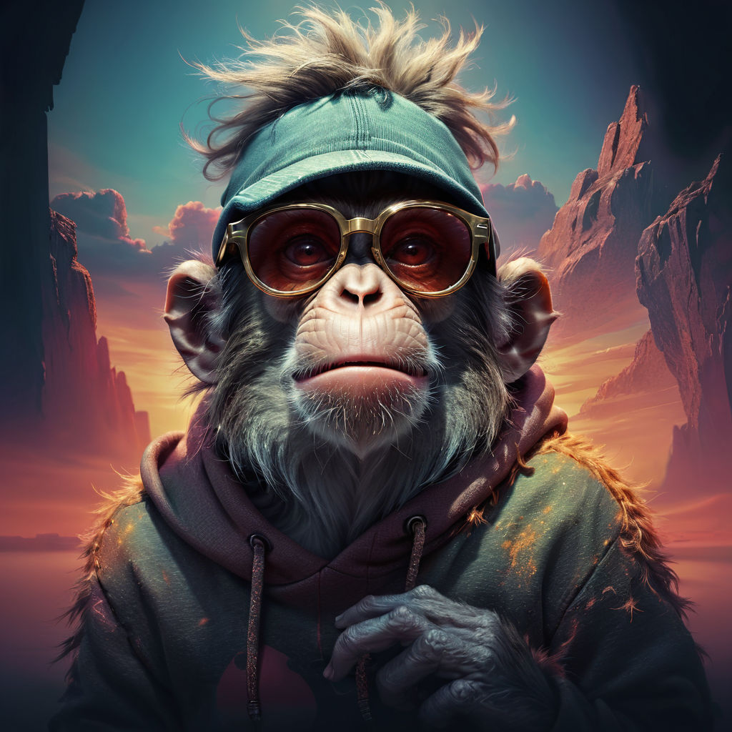 monkey with glasses :J on X: cool clothes  / X