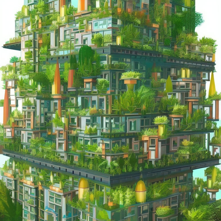 Solarpunk House  Minecraft Build 