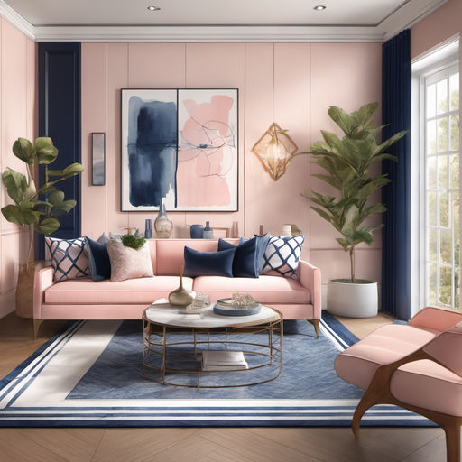 Chic and Modern Blush Pink Living Room  Pink sofa living, Pink living room  decor, Pink living room