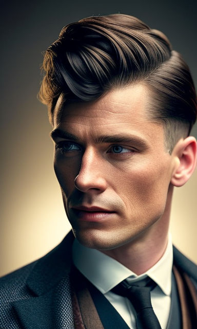 STYLING GUIDE FOR MEN - MODERN DAY POMPADOUR WITH HARD PART