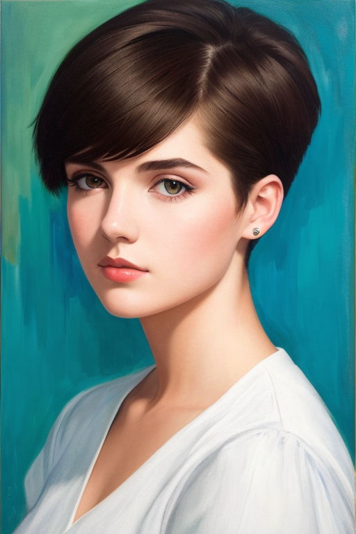 Simple Portrait Painting