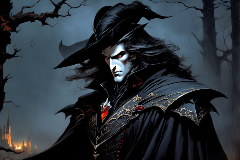 Vampire Hunter D: Bloodlust, in Richie G.'s Animation Art Comic Art Gallery  Room